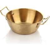 Mien Metal Gold Sunumluk Kase - 12 cm