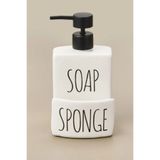 MİEN Mien Soap Sıvı Sabunluk - Beyaz / Siyah