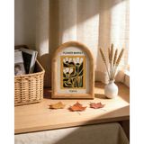 MİEN Tokyo Ahşap Çerçeve 13x18 cm – Dekoratif Doğal Ahşap Fotoğraf Çerçevesi