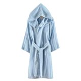 Miespiga Ördek Nakışlı Çocuk Müslin Bornoz | Havuz, Plaj, Banyo Kapşonlu Kız & Erkek Çocuk Müslin ve Pamuklu Kimono Bornoz (11-12 Yaş, Mavi)