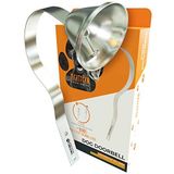 Mighty Paw Metal Lazımlık Zili, Şık Gümüş Zilli ve Destekli Tamamen Metal Köpek Kapı Zili, Kalın Duvarlı Dayanıklı Zil, Ses Kalitesini Optimize Eder. Ücretsiz Eğitim İpuçları Dahildir