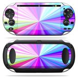 MightySkins Cilt PS Vita PSVITA Playstation Vita ile Uyumlu Taşınabilir sargı Çıkartma Kaplamaları Gökkuşağı Zoom