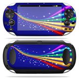 MightySkins Cilt PS Vita PSVITA Playstation Vita ile Uyumlu Taşınabilir sargı Çıkartma Skins Gökkuşağı Bükümü