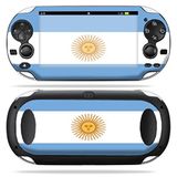 MightySkins Kaplama PS Vita PSVITA Playstation Vita ile Uyumlu Taşınabilir sargı Çıkartma Kaplamaları Arjantin Bayrağı