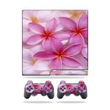 MightySkins Kaplama Sony Playstation 3 PS3 Slim Skins + 2 Controller Skins Çıkartma Çiçekler ile Uyumlu