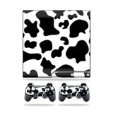 MightySkins Kaplama Sony Playstation 3 PS3 Slim Skins + 2 Controller Skins Çıkartma İnek Baskısı ile Uyumlu