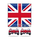 MightySkins Kaplama Sony Playstation 3 PS3 Slim Skins + 2 Controller Skins Sticker British Pride ile Uyumlu
