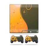 MightySkins Kaplama Sony Playstation 3 PS3 Slim Skins + 2 Controller Skins Sticker Butterfly Garden ile Uyumlu