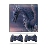 MightySkins Kaplama Sony Playstation 3 PS3 Slim Skins + 2 Controller Skins Sticker Dragon Fantasy ile Uyumlu