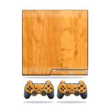 MightySkins Kaplama Sony Playstation 3 PS3 Slim Skins + 2 Controller Skins Sticker Huş Ağacı