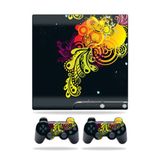 MightySkins Kaplama Sony Playstation 3 PS3 Slim Skins + 2 Controller Skins Sticker ile Uyumlu
