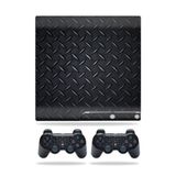 MightySkins Kaplama Sony Playstation 3 PS3 Slim Skins + 2 Controller Skins Sticker Siyah Çap Plaka ile Uyumlu