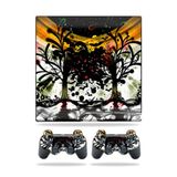 MightySkins Kaplama Sony Playstation 3 PS3 Slim Skins + 2 Controller Skins Sticker Tree of Life