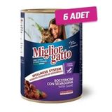 Miglior 6x405 GR Av Hayvanlı Yetişkin Kedi Konservesi