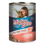 Miglior Gatto 405 gr Somon Balıklı Yetişkin Kedi Konservesi