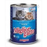 Miglior Gatto Balıklı 405 gr Yetişkin Kedi Konservesi