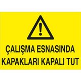 Mıgnatıs - Çalışma Esnasında Kapakları Kapalı Tut Levhası - Sac Malzeme 35 x 50 cm