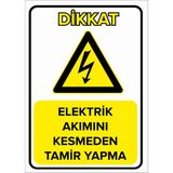 Mıgnatıs - Elektrik Akımını Kesmeden Tamir Yapma Levhası - Sac Malzeme 25 x 35 cm