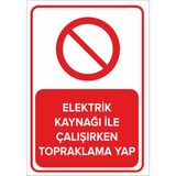 Mıgnatıs - Elektrik Kaynağı İle Çalışırken Topraklama Yap Levhası - Sac Malzeme 50 x 70 cm
