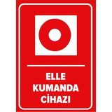 Mıgnatıs - Elle Kumanda Cihazı Levhası - Sac Malzeme 35 x 50 cm