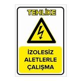 MIGNATIS - İzolesiz Aletlerle Çalışma Levhası - Sac Malzeme 25x35cm