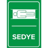 Mıgnatıs - Sedye Levhası - Sac Malzeme 25 x 35 cm