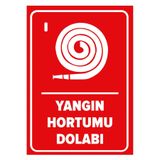 Mıgnatıs Yangın Hortumu Dolabı Levhası Sac Malzeme 50X70 Cm