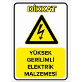Mıgnatıs - Yüksek Gerilimli Elektrik Malzemesi Levhası - Sac Malzeme 25 x 35 cm