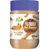 Migros % 100 Yer Fıstığı Ezmesi 300 G - 8 Adet