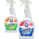 Migros Banyo + Mutfak Temizleyici Sprey 1000 ml - 1000 ml +1000 ml
