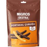 Migros Ekstra Migros Extra Bitter Çikolata Kaplı Portakal Çubuğu 80 G (8'li Paket)