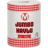 Migros Içten Çekmeli Jumbo Havlu 1=10 Rulo - Beyaz