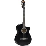 Miguel Artegas MAG65CE Elektro Klasik Gitar - Siyah