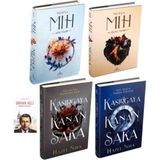 Mıh 1, Mıh 2, Kasırgaya Kanan Saka 1, 2 Mehsa ve Hazel Noya 4 Kitap Ciltli Set