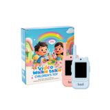 MİHASE Çocuklar İçin Video Walkie Talkie Oyuncak – Kameralı, Ekranlı, Şarjlı Görüntülü Telsiz Seti (2’li)