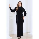 MİHRUZADE Taş Detaylı Eleni Yeni Sezon Tesettür Abiye