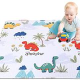 MIIMER Yıkanabilir Bebek Oyun Matı, EIH ve Fodoss için Kaymaz Çocuk Oyun Parkı Matı 119,4 x 119,3 cm Oyun Parkı, Çocuk Çadırı Dolgulu Zemin Paspası