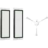 Mija Xiaomi Dreame F9 (STYTJ01ZHM) Uyumlu 3 Parça Yedek Filtre Fırça Seti