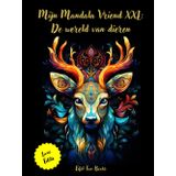 "Mijn Mandala Vriend XXL: De wereld van dieren": Kleurboek voor volwassenen met 85 kleurplaten | vanaf 8 jaar | groot formaat | Ontspanning en stressverlichting