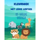 Mijn wilde dieren avontuur: Kleurboek met leuke weetjes - voor 4 tot 8 jaar