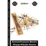 #Mikado Doğal Gürgen El Yapımı Eğitici Zeka Strateji Konsantrasyon Beceri Ahşap Mikado Oyunu
