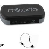 Mikado MCW-801B 16X2 Kanallı 1 El 1 Yaka Kablosuz Mikrofon