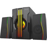 Mikado MD-254 2+1 25W(5W*2+15W) Usb+Sd+Fm Bluetooth Destekli Rgb Ses Sistemi