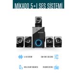 Mikado MD-581BT 110 RMS 5+1 Ev Sinema Ses Sistemi (Bluetooth - Usb/sd - Fm) Uyumlu