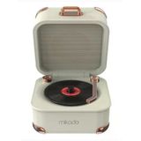 Mikado Md-62Bt 5W 1200Mah Krem Tf Kart + Bluetooth Destekli Klasik Retro Müzik Kutusu (Kdo)