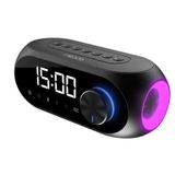 Mikado MD-W7 1200 mah 5 W Bluetooth Double Alarmlı Saat Hoparlör