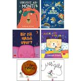Mikado Yayınları - Uykusuz Ayı Monti + Hayvanat Bahçesinde Uyku Zamanı + Bir Fil Nasıl Uyur? + Ayıcıkların Uyku Vakti + Nokta / Peter Reynolds + Mış Gibi - 6 Kitap Set Uyku Öncesi Çocuk Kitapları