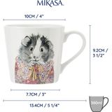 Mikasa 380ML Fine China Kupa Gine Domuzu