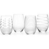 Mikasa 5095528 Cheers 4lü 480ml Ayaksız Şarap Kadehi Seti - Şeffaf