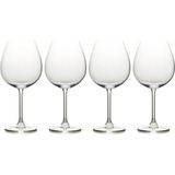 Mikasa 5191917 Julie 4'lü Kristal Kırmızı Şarap Kadehi - Şeffaf - Standart